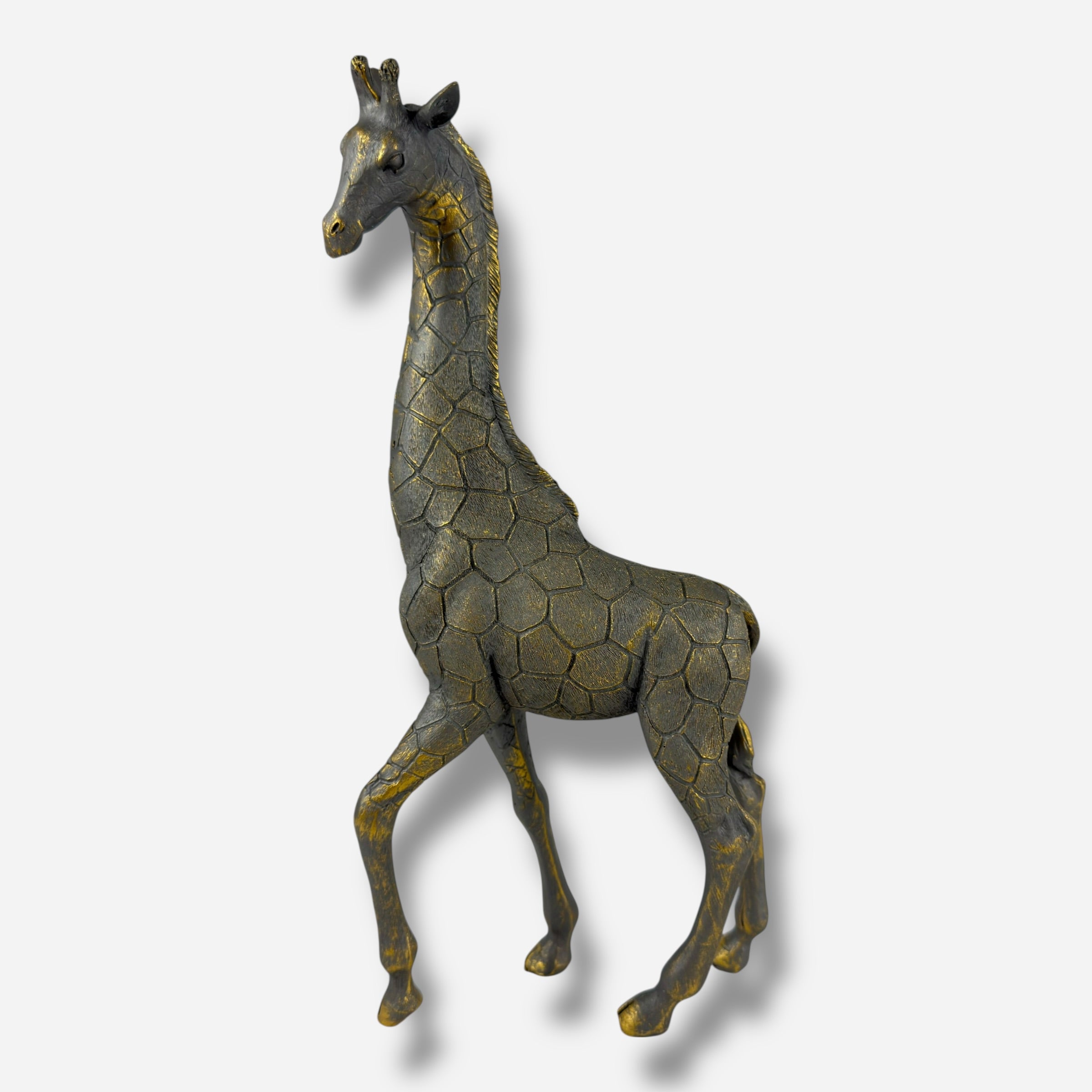 Realistic African Giraffe Sculpture