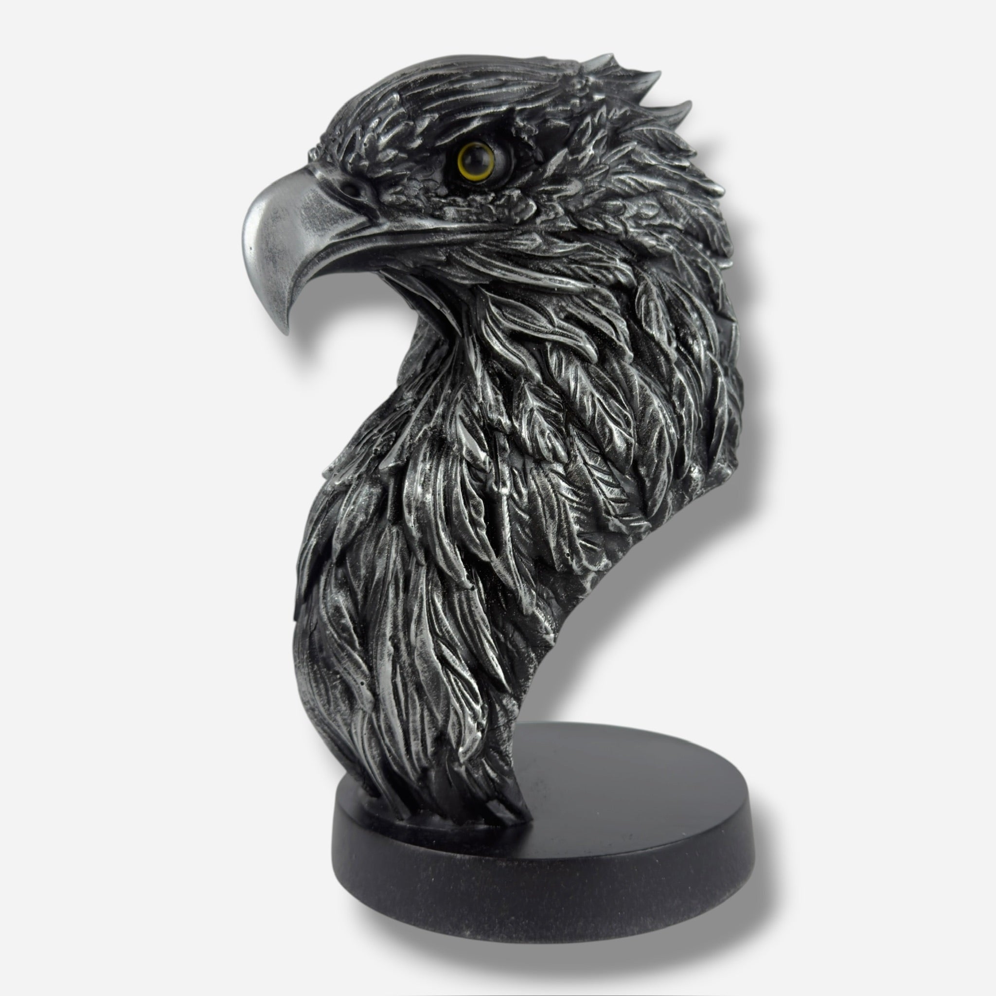 Bald Eagle Head Bust Statue