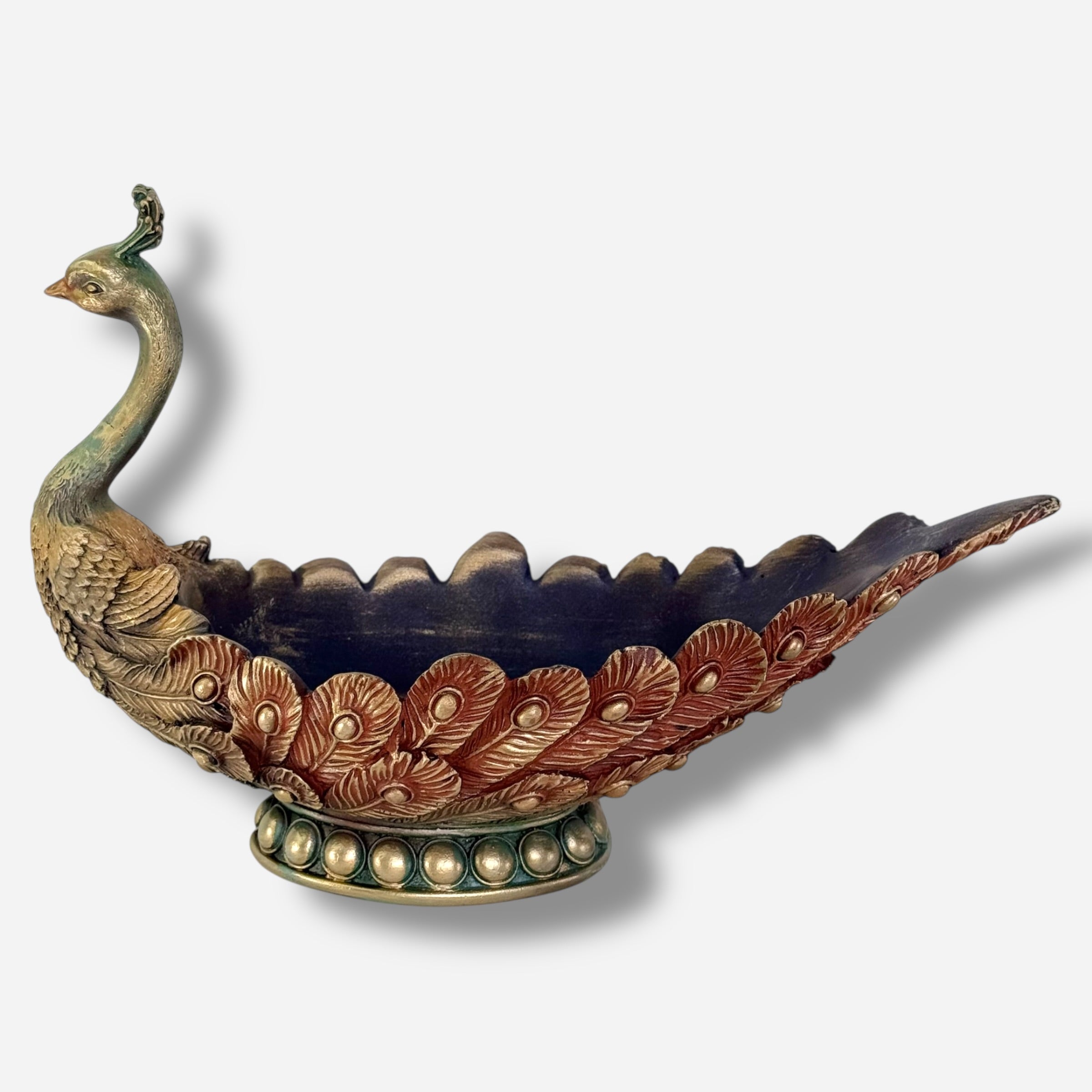 Decorative Royal Peacock Bowl