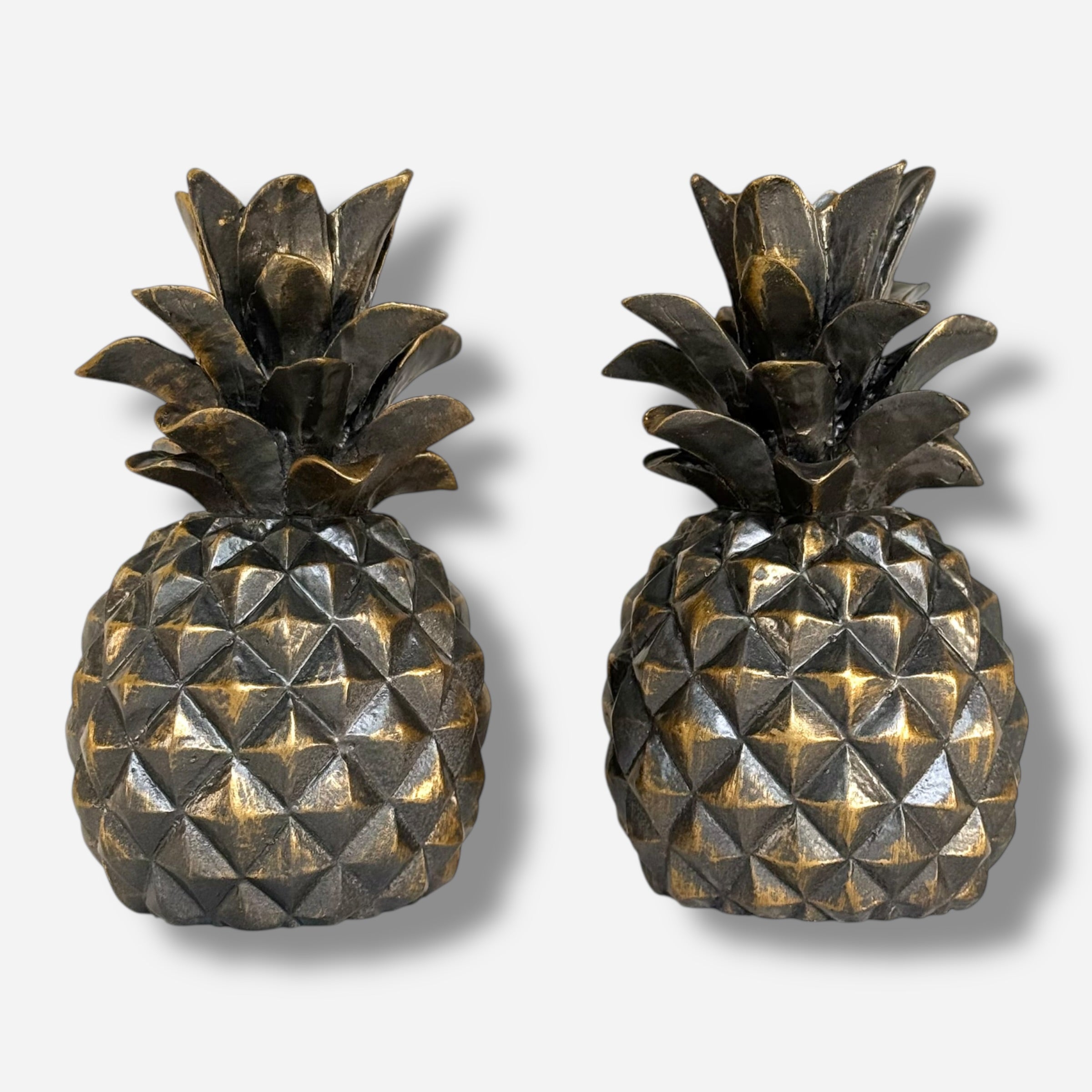 Pineapple Candle Holder Set of 2