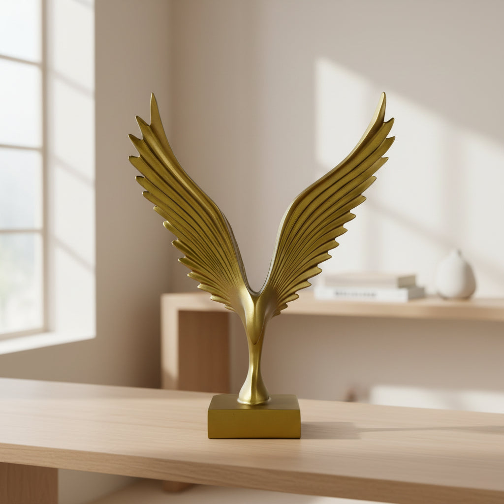 Abstract Phoenix Sculpture