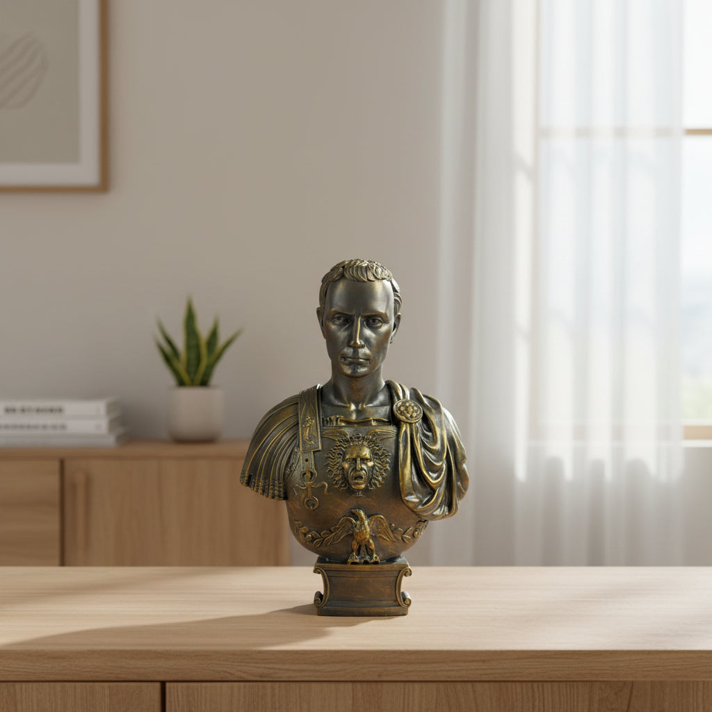 Julius Caesar Bust Sculpture