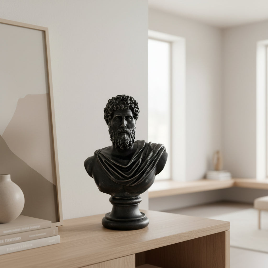 Marcus Aurelius Bust Statue